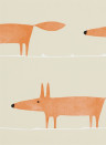 Scion Wallpaper Mr Fox Ginger