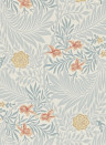 Tapete Larkspur von Morris & Co. - Slate/ Russet