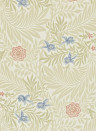 Tapete Larkspur von Morris & Co. - Manilla/ Old Rose
