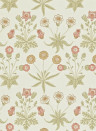 Designers Guild Wallpaper Daisy Coral/ Manilla