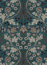 House of Hackney Carta da parati Hyacinth - Petrol