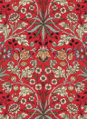 House of Hackney Wallpaper Hyacinth Scarlet-Red