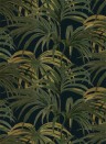 House of Hackney Papier peint Palmeral - Midnight/ Green