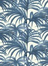 House of Hackney Wallpaper Palmeral Off-White / Azure
