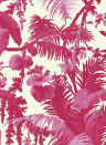 House of Hackney Wallpaper Pampas White/ Azalea
