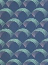 Farrow & Ball Wallpaper Arcade Stiffkey Blue/ Arsenic/ Brassica