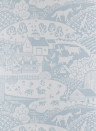Tapete Gable von Farrow & Ball - Parma Gray/ Dimpse