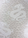Matthew Williamson Wallpaper Celestial Dragon Pebble/ Metallic Gilver