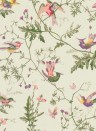 Vogeltapete Hummingbirds von Cole & Son - Green/ Multi