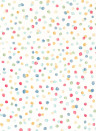 Scion Papier peint Lots of Dots - Pistachio/ Pimento/ Denim