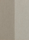 Flamant Wallpaper Grande Stripe Flax et Potatoes