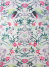Tapete Menagerie von Osborne & Little - Cerise/ Teal
