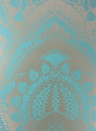 Tapete Azari von Osborne & Little - Turquoise/ Gold