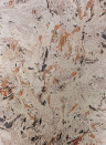 Tapete Makrana von Osborne & Little - Black/ Copper