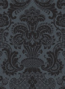 Cole & Son Wallpaper Petrouchka Shimmering Black