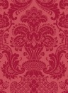Damask Tapete Petrouchka von Cole & Son - Drawing Room Red
