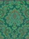 Cole & Son Papier peint Stravinsky - Emerald Green