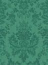 Damask Tapete Giselle von Cole & Son - Forest Green