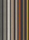 Cole & Son Wallpaper Carousel Stripe Charcoal