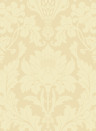 Damask Tapete Fonteyn von Cole & Son - Pale Yellow