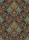 Cole & Son Wallpaper Pushkin Red/ Teal