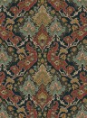 Cole & Son Wallpaper Pushkin Red/ Teal