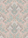 Cole & Son Wallpaper Pushkin Plaster Pink & Green