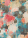 Harlequin Wallpaper Exuberance Coral/ Turquoise