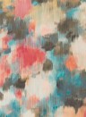 Harlequin Papier peint Exuberance - Coral/ Turquoise