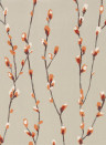 Harlequin Wallpaper Salice Tangerine/ Gilver