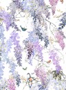 Sanderson Carta da parati panoramica Wisteria Falls - Lilac Paneel A