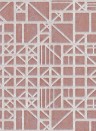 Arte International Wallpaper Window Rosa