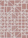 Geometrische Tapete Window von Arte - Rosa