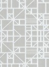 Arte International Wallpaper Window Hellgrau