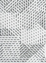 Arte International Wallpaper Oblique Weiß/ Schwarz
