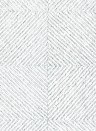 Arte International Papier peint Grid - Weiß/ Schwarz