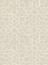 Arte International Papier peint Spark - Beige/ Silber
