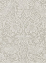 Morris & Co. Tapete Pure Strawberry Thief - Silver/ Stone