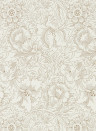 Morris & Co Wallpaper Pure Poppy Cream/ Gold