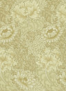 Tapete Chrysanthemum Toile von Morris & Co. - Ivory/ Canvas