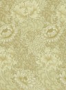 Morris & Co Wallpaper Chrysanthemum Toile Ivory/ Canvas