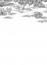 Rebel Walls Papier peint panoramique Cotton Skies - Black