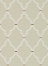 Sanderson Wallpaper Empire Trellis Linen/ Cream