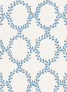 Sandberg Wallpaper Wilma - Blue