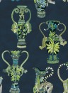 Cole & Son Wallpaper Khulu Vases Midnight