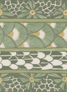 Bordüre Ardmore Border von Cole & Son - Olive
