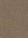 Tapete Senzo Spot von Cole & Son - Charcoal/ Orange