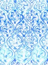 Designers Guild Mural Arabesque Cobalt