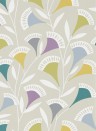 Scion Wallpaper Noukku Foxglove/ Graphite/ Forest