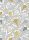 Scion Wallpaper Noukku Dandelion/ Butterscotch/ Charcoa